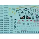Cta Models 044 1/144 1/144 Decal Colorful Prowlers Grumman Ea-6b, 4 Markings Usn