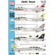Cta Models 044 1/144 1/144 Decal Colorful Prowlers Grumman Ea-6b, 4 Markings Usn