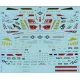 Cta Models 046 1/144 Decal Colorful Tomcats Early F-14a Vf-1, Vf-142, Vf-211, Vf-21, Vf-84