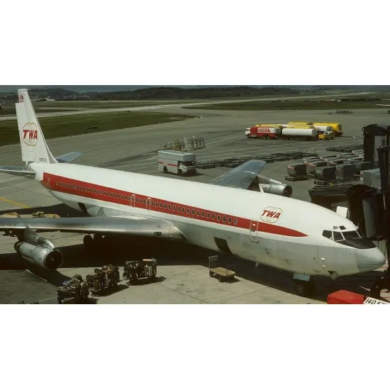 Cta Models 070 1/144 Decal For Boeing 707-331 Star Stream Twa