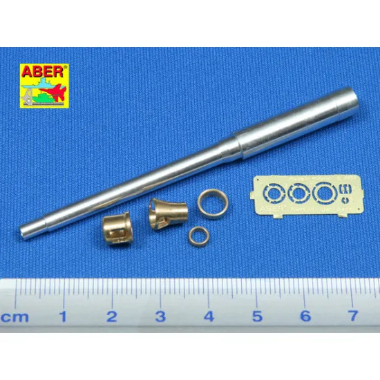 German 88mm KwK36/L56 Tiger I late barrel 1/35 Aber 35-L28