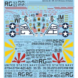 Cta Models 067 1/48 Decal For Grumman C-2 Greyhound - Usn 7 Markings, 1968-2021