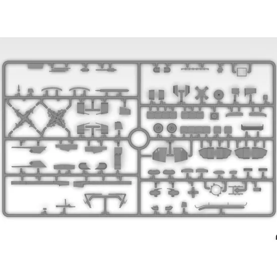 Icm 48360 1/48 Mh-60l Black Hawk Us Special Forces Helicopter Plastic Model Kit