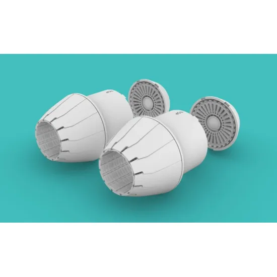 Rise144 Models Rm078 1/144 B-1b Lancer Exhaust Early Close Option Academy