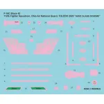 Rise144 Models Rmd003 1/144 F-16c Decals Stingers Ohio Ang. Vol.1 Have Glass Scheme