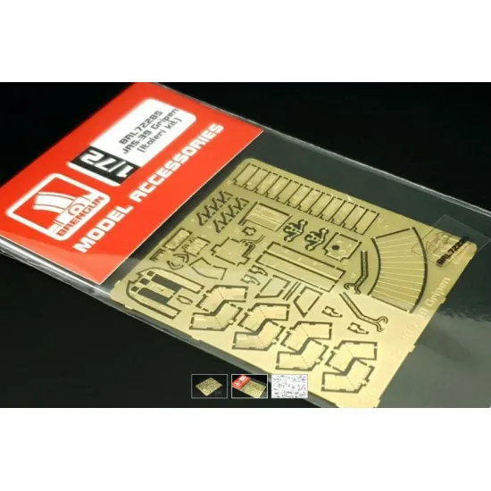 Brengun Brl72285 1/72 Jas-39 Gripen For Italeri Kit Photo-etched Detaling Set