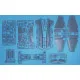 Amp 72-02lim 1/72 English Electric Canberra B6 Plastic Model Kit