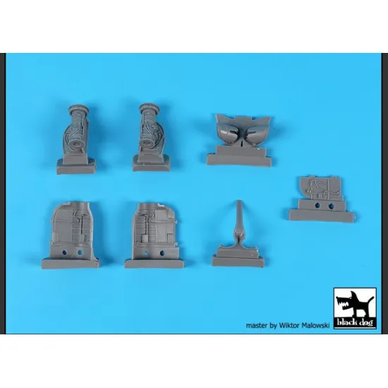Black Dog A48200 1/48 Westland Sea King Engines For Airfix