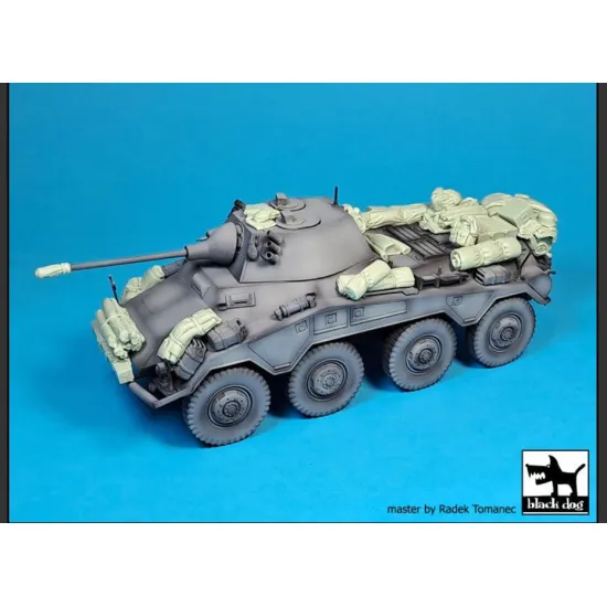 Black Dog T35266 1/35 Sd Kfz 234/2 Puma Accessories Set For Italeri