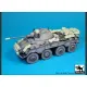 Black Dog T35266 1/35 Sd Kfz 234/2 Puma Accessories Set For Italeri