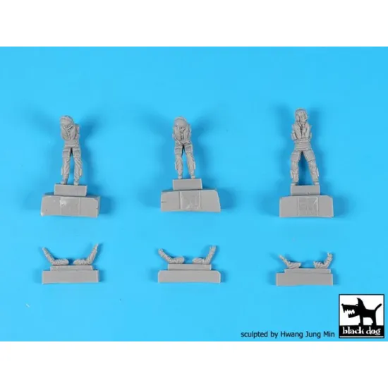 Black Dog F48001 1/48 Westland Sea King Pilots