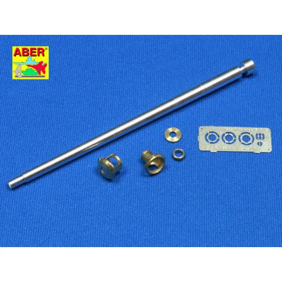 Germ.75mm barrel for KwK40L/48 with late model muzzle brake for Pz.Kpfw.VI, Ausf.J late 1/35 Aber 35-L48