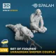 Spalah 12035 1/35 Set Of Figures Ukrainian Sniper Couple