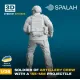 Spalah 13535 1/35 Figure Charger With A 155 Mm Projectile Of M777 Howitzer 1pcs
