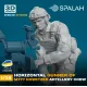 Spalah 13935 1/35 Figure Horizontal Gunner Of M777 Howitzer 1pcs