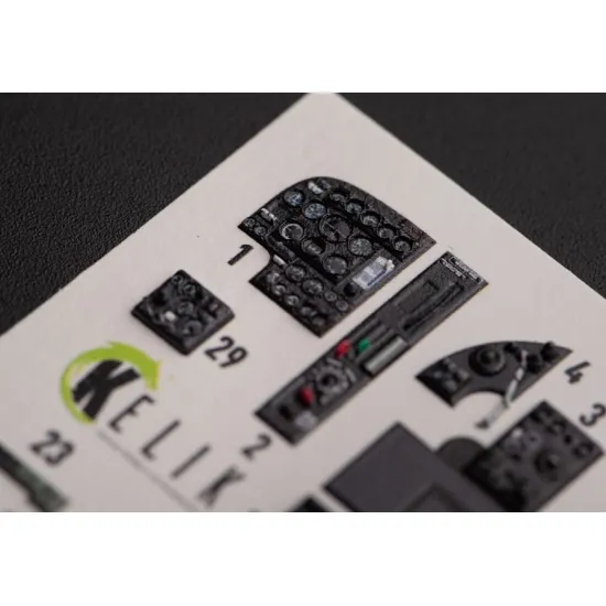 Kelik K72151 1/72 Bristol Beaufort Mk 1 Interior 3d Decals For Airfix Kit