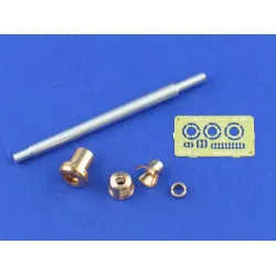 German StuK.40 L/48 7,5cm barrel with early model muzzle brake for StuG.III Ausf.F/8 1/35 Aber 35-L58