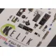 Kelik K72155 1/72 F4u 1a Corsair Interior 3d Decals For Tamiya Kit Kelik K72155 1/72 F4u 1a Corsair Interior 3d Decals For Tamiya Kit