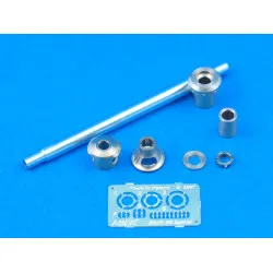 German StuK.40 L/48 7.5 cm Barrel with late muzzle brake for Stug III, Ausf G late & Stug 1/35 Aber 35-L60