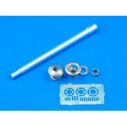 German StuK.40 L48 7.5 cm Barrel with final muzzle brake for Stug III, Ausf G and St 1/35 Aber 35-L61