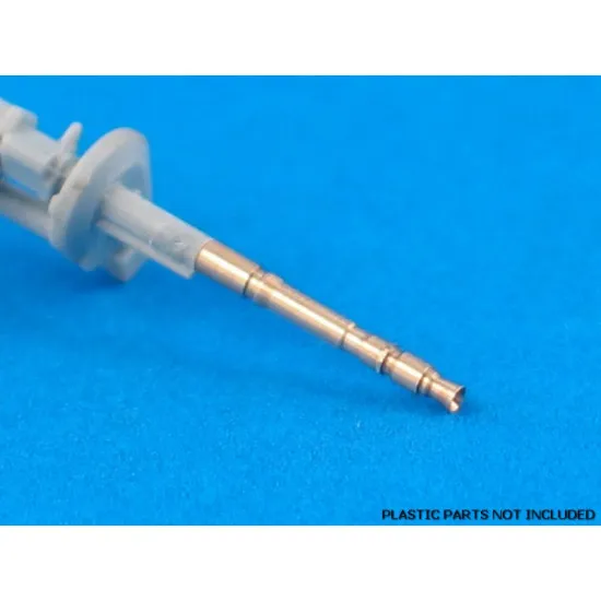 Set of 2 Barrels for German Tank MG 34 machine guns 1/35 Aber 35-L63