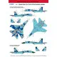 Foxbot 72-077 1/72 Ukrainian Su/27 And Su/27ub With Geometric Camouflage For Airfix Hasegawa Heller Icm Trumpeter Kits