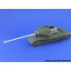 Russian 122 mm D-25T tank barrel for IS-2 1/35 Aber 35-L69