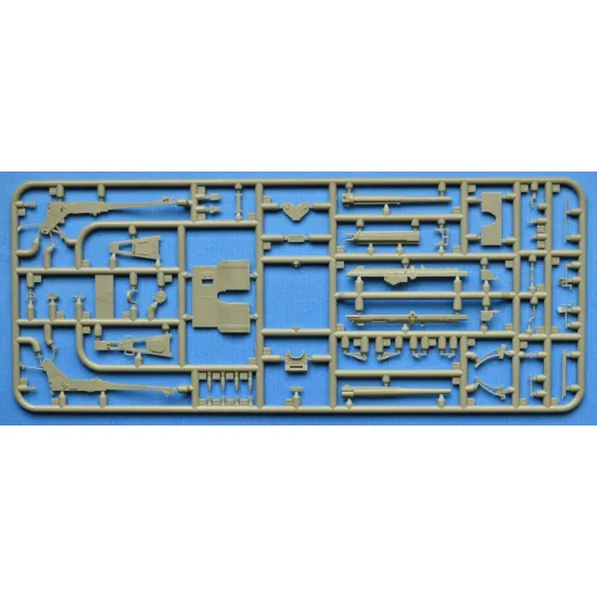 Ace 72595 1/72 Cannone Da105/28 With Carrello Elastico Trailer Plastic Model Kit