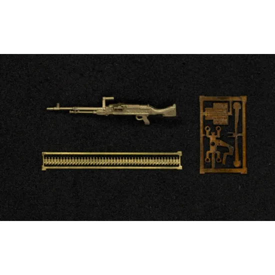 Mini World 7232d 1/72 Fn Mag 60 20/60 40 Machine Gun Accessories Kit