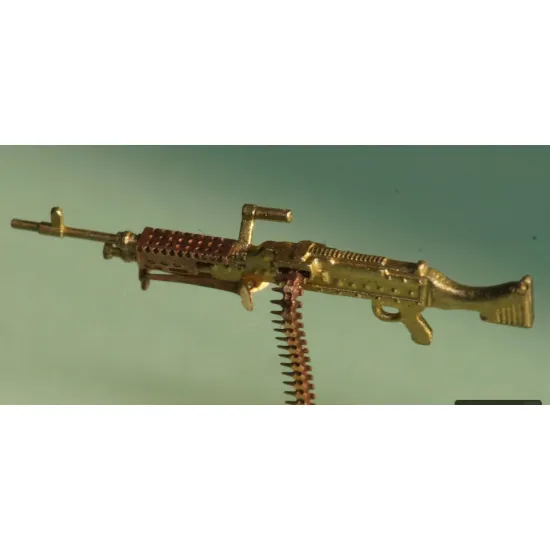 Mini World 7232d 1/72 Fn Mag 60 20/60 40 Machine Gun Accessories Kit