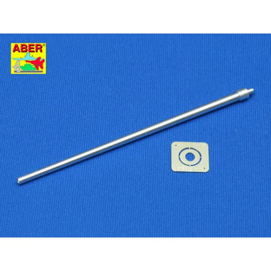 Russian 57mm ZIS-4 tank barrel for T-34/76 model 1941 1/35 Aber 35-L73