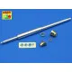 German 88 mm KwK 36 L/56 Barrel with early muzzle brake for Tiger I Early 1/35 Aber 35-L76