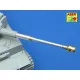 German 88 mm KwK 36 L/56 Barrel with early muzzle brake for Tiger I Early 1/35 Aber 35-L76