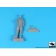 Black Dog F32168 1/32 Usaaf Bomber Aircraft Crews Set 2 Figures