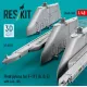 Reskit Rs48-0500 1/48 Pivot Pylons For F-111 A D E With Lau-105 4 Pcs 3d Printed