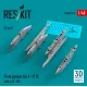 Reskit Rs48-0501 1/48 Pivot Pylons For F-111c With Lau-105 4 Pcs 3d Printed