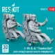Reskit Rsf48-0071 1/48 F-105 F G Thunderchief Pilots Sitting In Ejection Seats For Hobbyboss Kit 2 Pcs 3d Printed