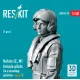 Reskit Rsf48-0078 1/48 Rafale C M Female Pilot In A Standing Position Type2 1pcs 3d Printed
