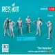 Reskit Rsf48-0090 1/48 One Busy Day Carrier Crew On Deck Scene2 6pcs 3d Printed Reskit Rsf48-0090 1/48 One Busy Day Carrier Crew On Deck Scene2 6pcs 3d Printed