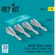 Reskit Rs32-0431 1/32 Aim-4d Falcon Missiles 4 Pcs F-89j F-101b/F Cf-101b/F F-102a F-4 C D E Ej J-35f/J J-37 Aj-37 3d Printed
