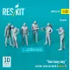 Reskit Rsf32-0076 1/32 One Busy Day Carrier Crew On Deck Scene2 6pcs 3d Printed