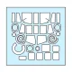 Dan-ms720018 1/72 Colorful Mask For The Sh-3d Sea King Helicopter Dan-ms720018 1/72 Colorful Mask For The Sh-3d Sea King Helicopter