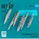 Reskit Rs72-0502 1/72 Pivot Pylons For F-111f With Lau-105 4 Pcs