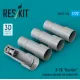 Reskit Rsu72-0146 1/72 B-58 Hustler Exhaust Nozzles For Italeri Kit 3d Printed Reskit Rsu72-0146 1/72 B-58 Hustler Exhaust Nozzles For Italeri Kit 3d Printed