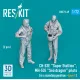 Reskit Rsf72-0069 1/72 Ch-53e Super Stallion Mh-53e Sea Dragon Pilots In A Standing Position Type1 2pcs 3d Printed