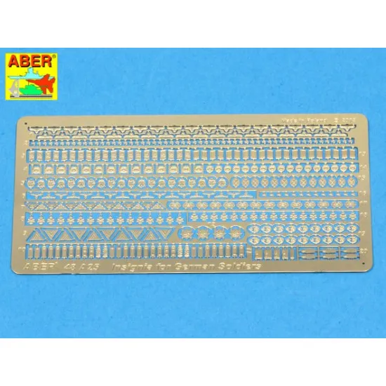 Insignia for WWII German soldiers 1/48 Aber 48-A25