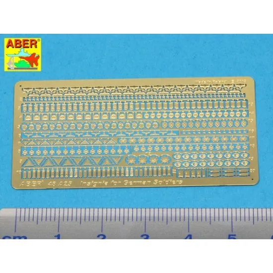 Insignia for WWII German soldiers 1/48 Aber 48-A25