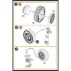 Clear Prop Cpa72163 1/72 F-86a Wheel Set Type 1 For Cp Kits