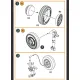 Clear Prop Cpa72164 1/72 F-86a Wheel Set Type 2 For Cp Kits Clear Prop Cpa72164 1/72 F-86a Wheel Set Type 2 For Cp Kits