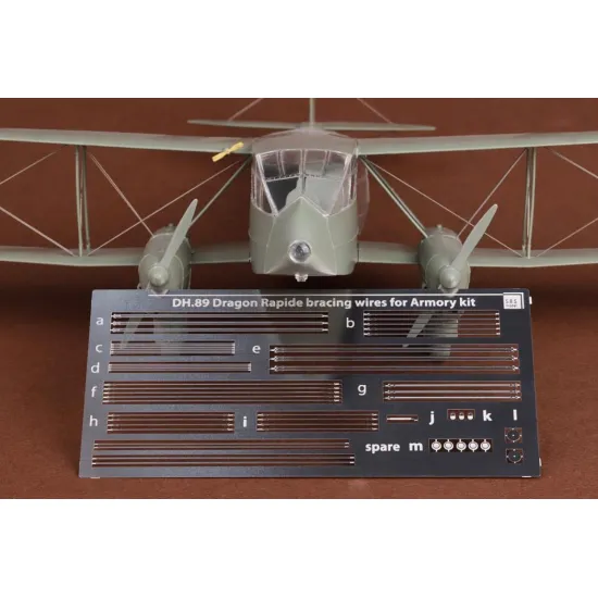 Sbs 48095 1/48 Dh-89 Dragon Rapide Rigging Wire Set For Armory Kit